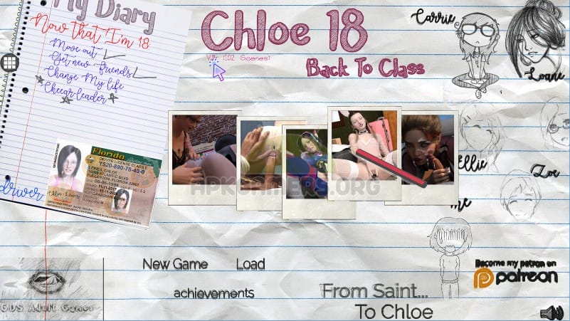 Chloe18 – Back To Class [FREE FULL VERSION] APK Android Adult Game Download