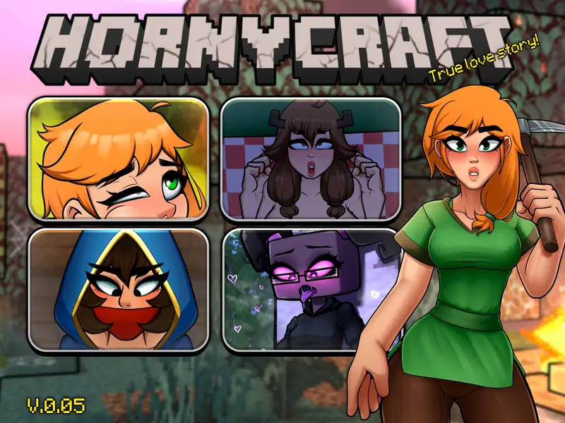 HornyCraft v0.25.1 Banner