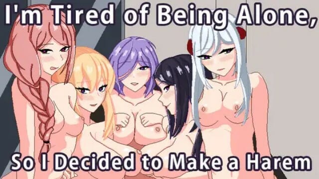 I’m Tired of Being Alone, So I Decided to Make a Harem [Completed] Banner