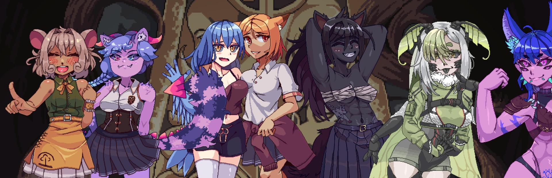 Magical Monstergirls Academy v2.0 APK Android Adult Game Download