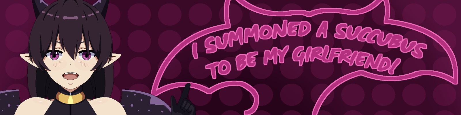 I Summoned a Succubus to be My Girlfriend! [Demo] Banner