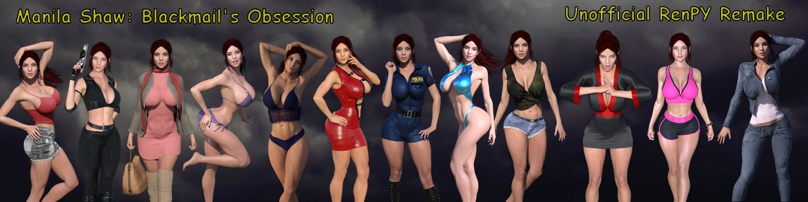 Manila Shaw: Blackmail’s Obsession v0.28 [Renpy] Banner