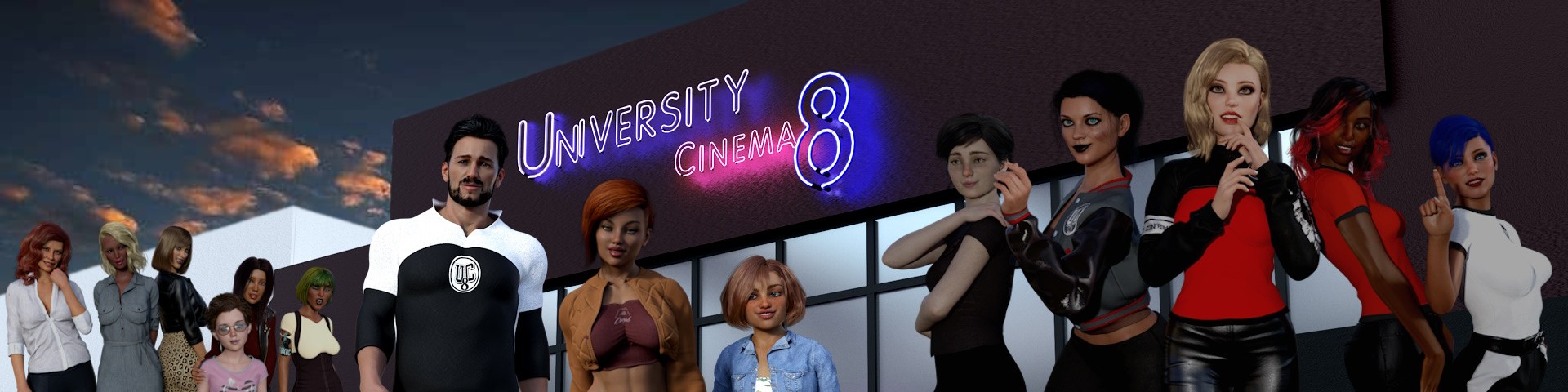 University Cinema 8 v0.3.5.1 APK Android Adult Game Download