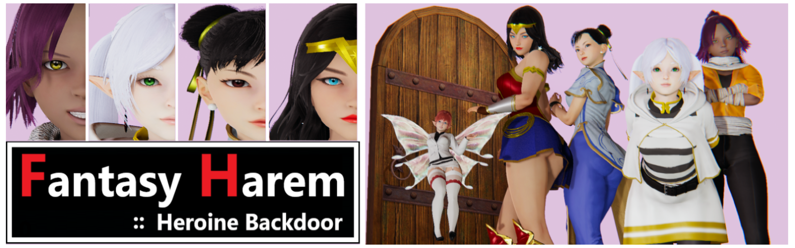 Fantasy Harem: Heroine Backdoor v0.9738 Banner
