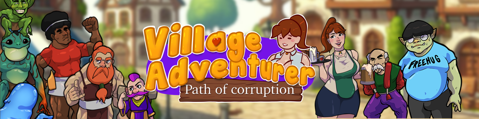 Village adventurer – Path of corruption v0.4 Banner