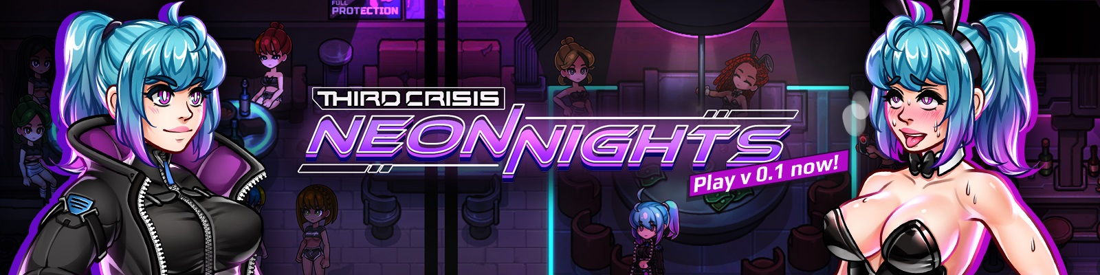 Third Crisis Neon Nights v0.2.0 Test Banner