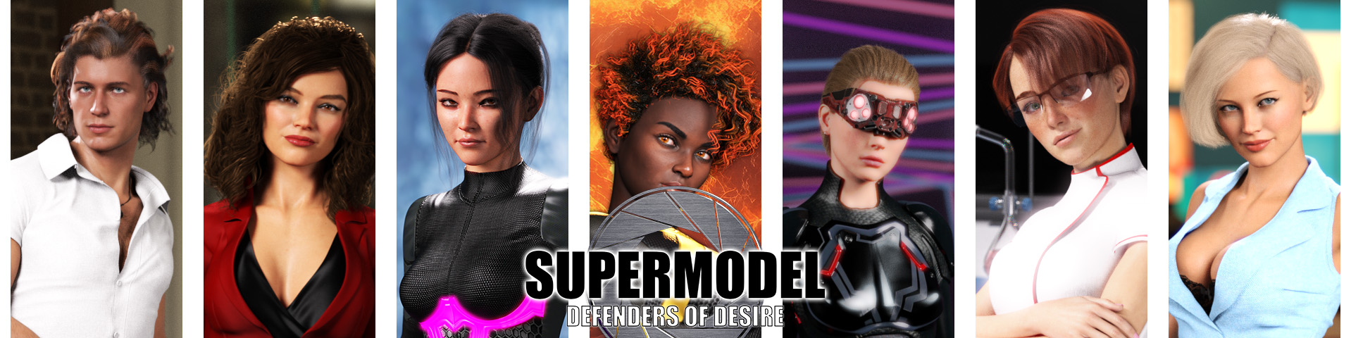 Supermodel: Defenders of Desire v1.3.0 Banner