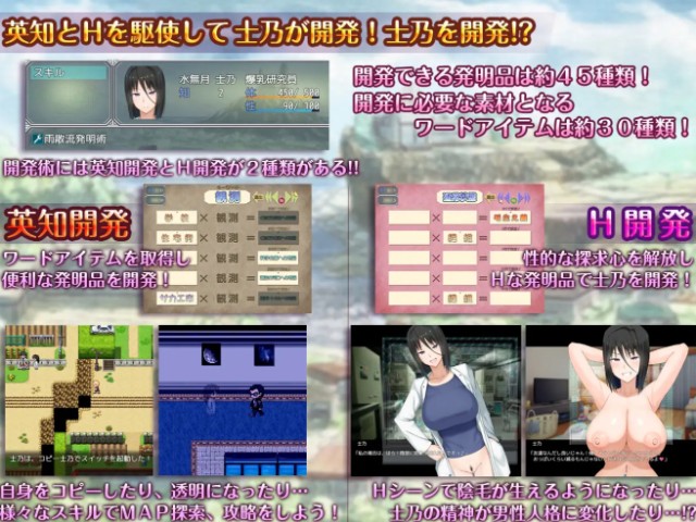 The Abnormal Investigative Nature Of The Busty Researcher! Apk Android Adult Hentai Game (4)