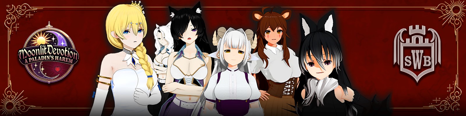 Moonlit Devotion: A Paladin’s Harem v0.03b APK Android Adult Game Download