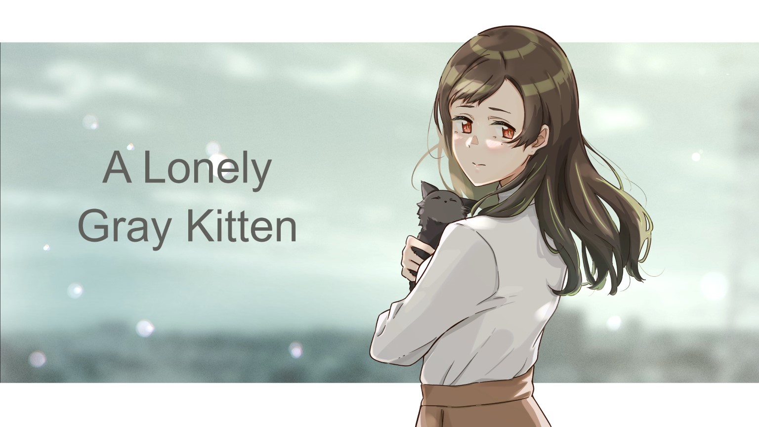 A Lonely Gray Kitten v1.0 Banner