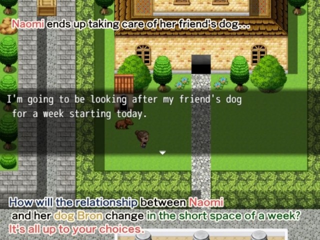 The Pet Dog Sneaks Up On The Woman Secretly And Uses His Cunning To Ensnare Her (1)