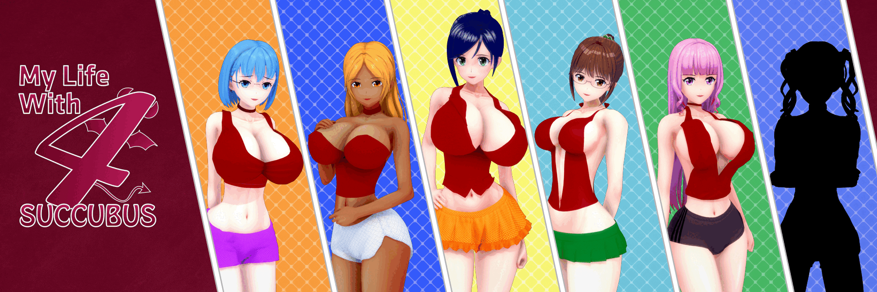 My Life With 4 Succubus v0.100-b Banner