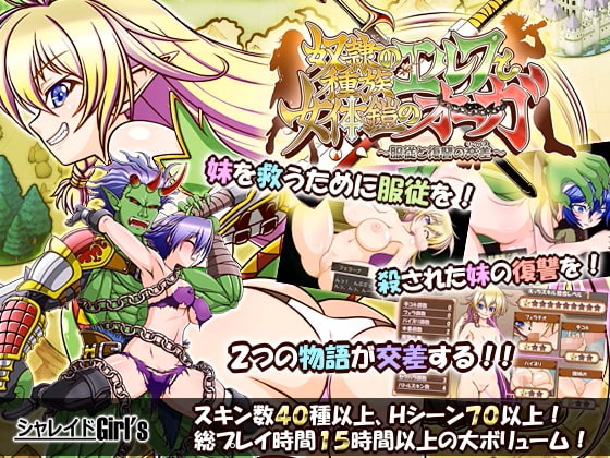 The Slave Race Elf and the Female Body Armor Ogre v1.05 APK Android Adult Game Download
