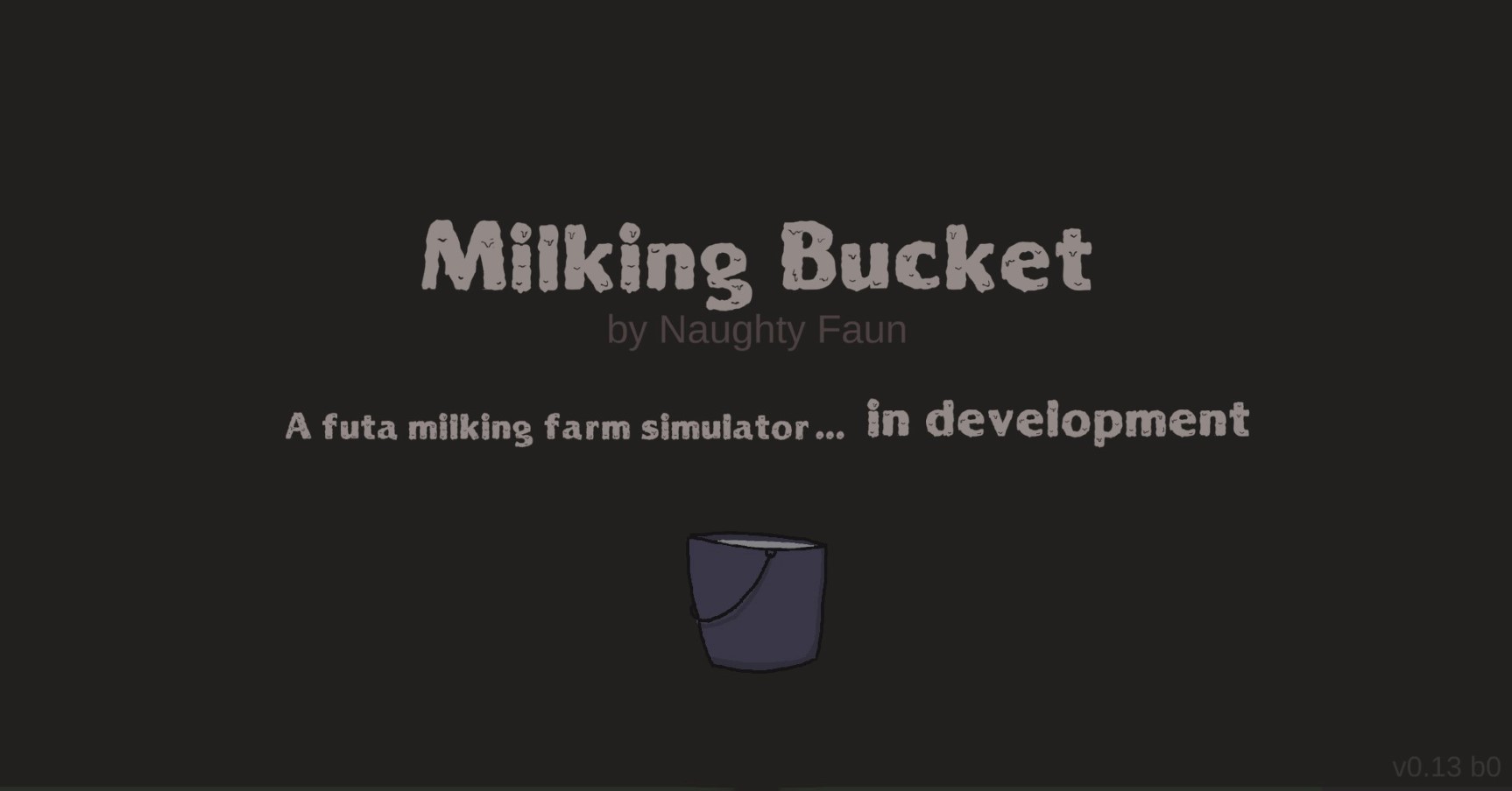 Milking Bucket v0.13 Banner