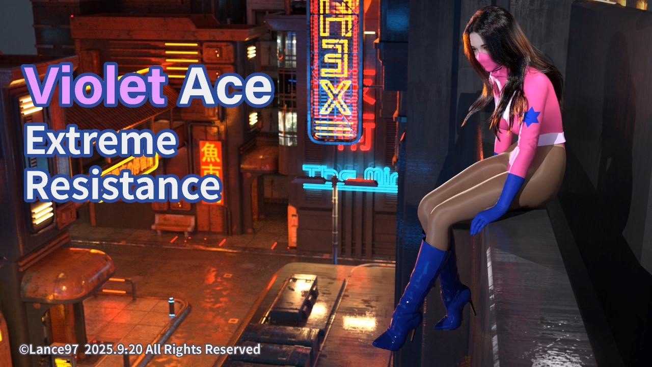Violet Ace Extreme Ressistance [Trial] Banner