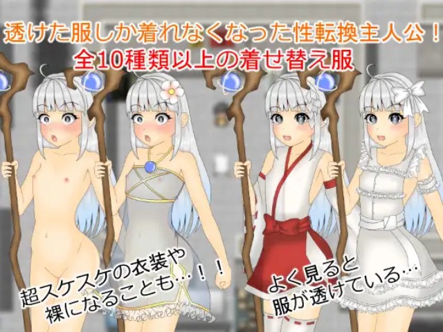 Transparent Dress Story (2)