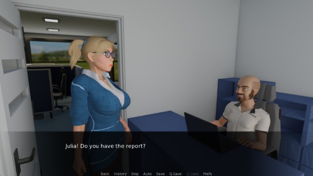 Julia And The Office (4)