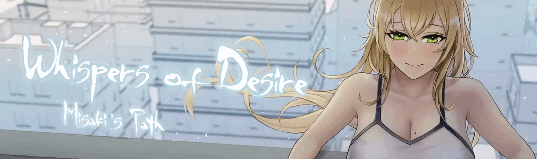 Whispers of Desire: Misaki’s Path v0.1.8 Public Banner