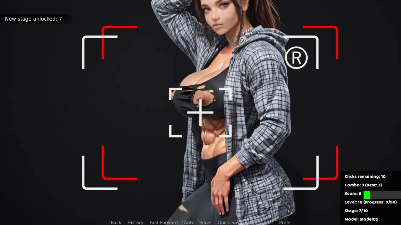 Female Muscle Leveling
