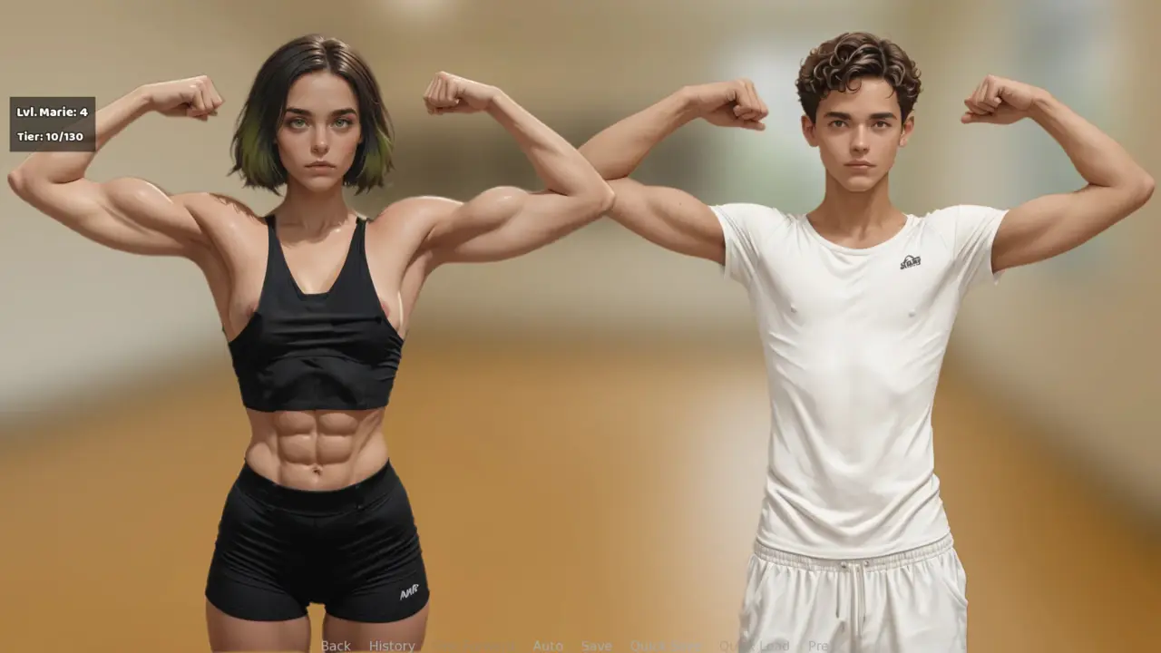 Female Muscle Leveling