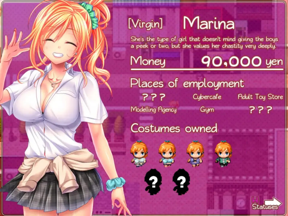 Schoolgirls Nanami & Marina: ~Sexual Part Time Jobs~
