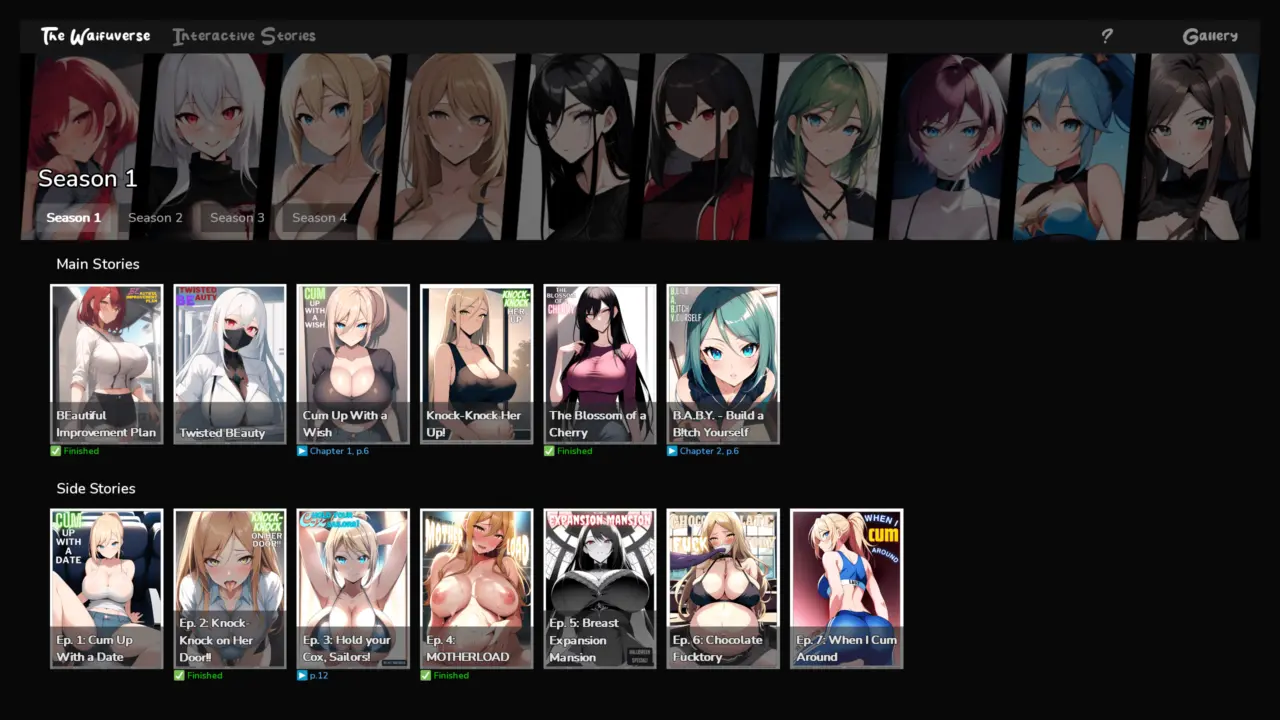 Collection - VN - Ren'Py - The Waifuverse - Expanded Edition