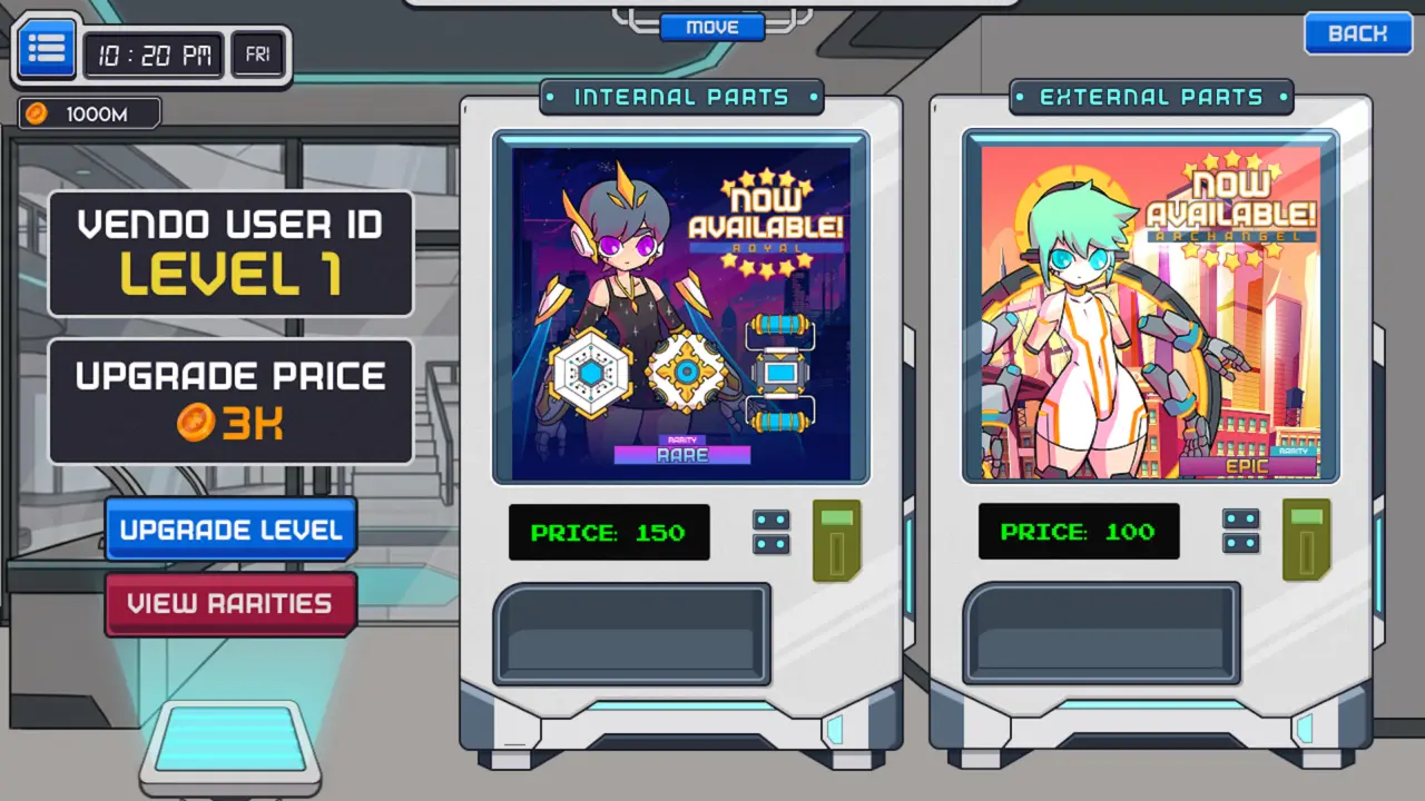 Fembot Vending Machine