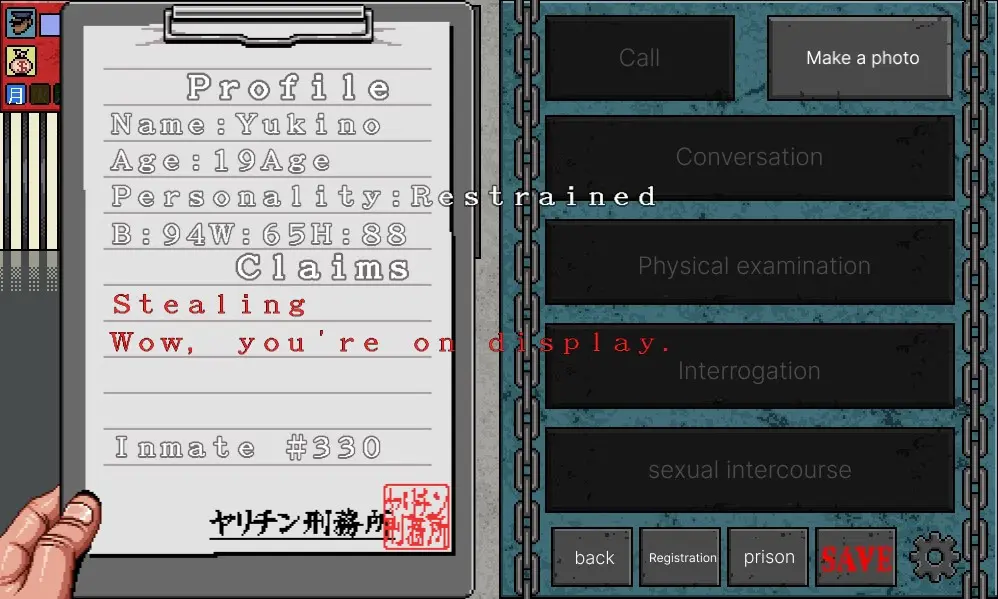 Sexual harassment Prison