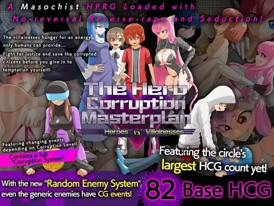 The Hero Corruption Masterplan: Heroes vs Villainesses [Final] APK Android Adult Game Download